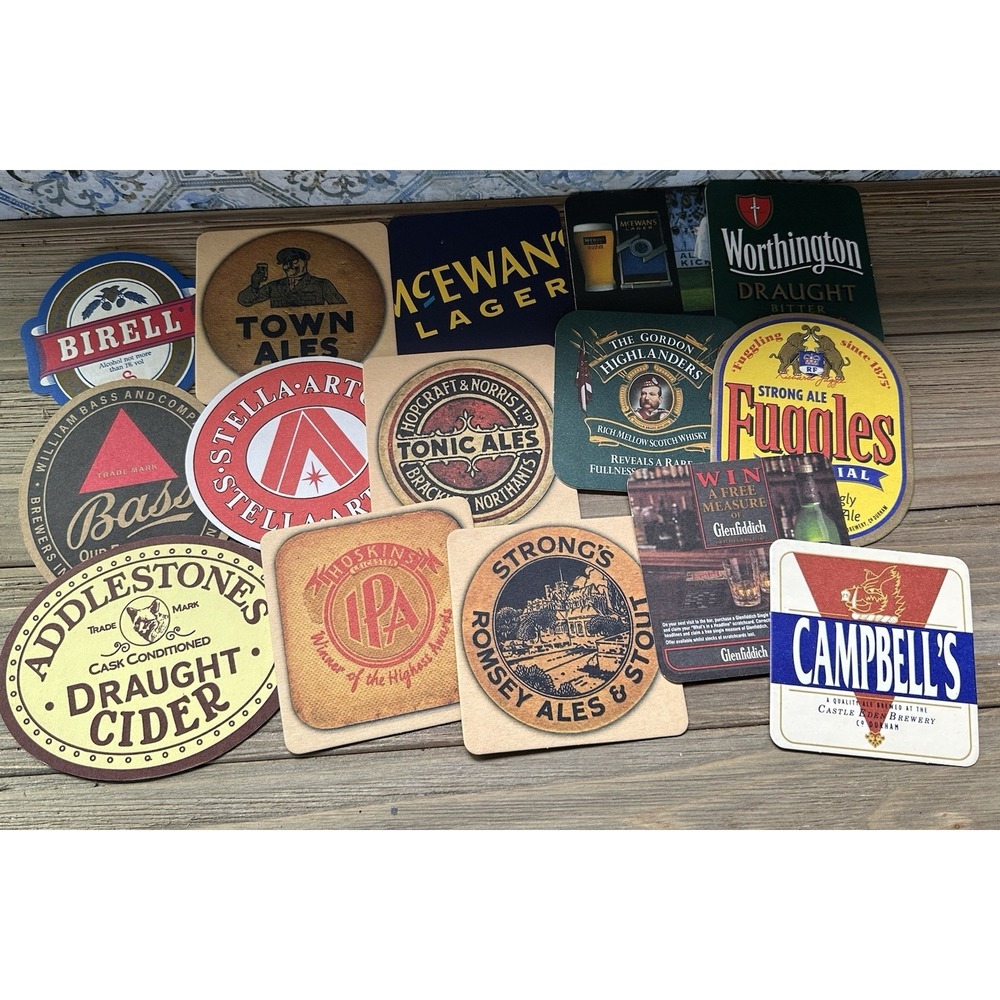Guinness Beer Lager Bar Coasters Lot of 90